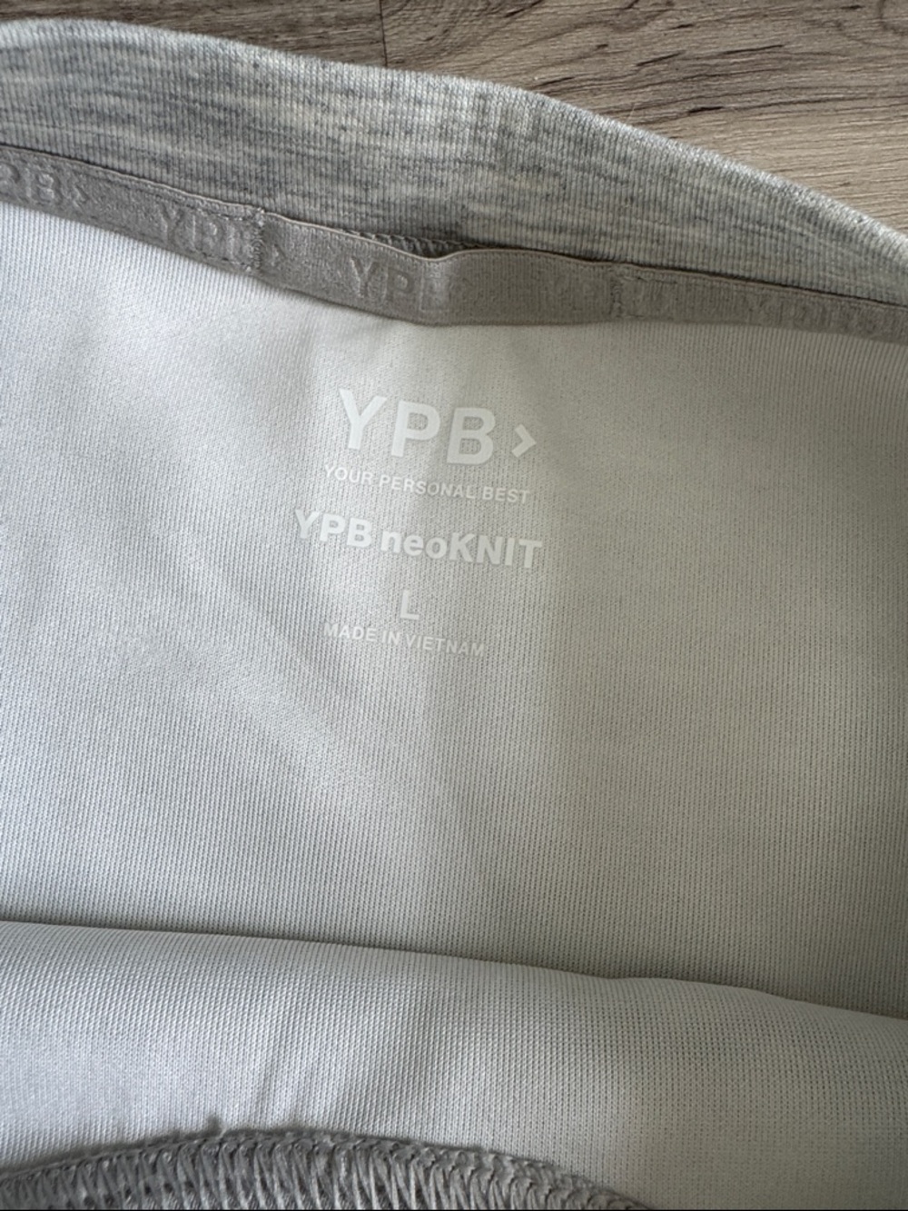 Light Gray Cropped Crewneck Sweatshirt - Women - Picture 4 of 6